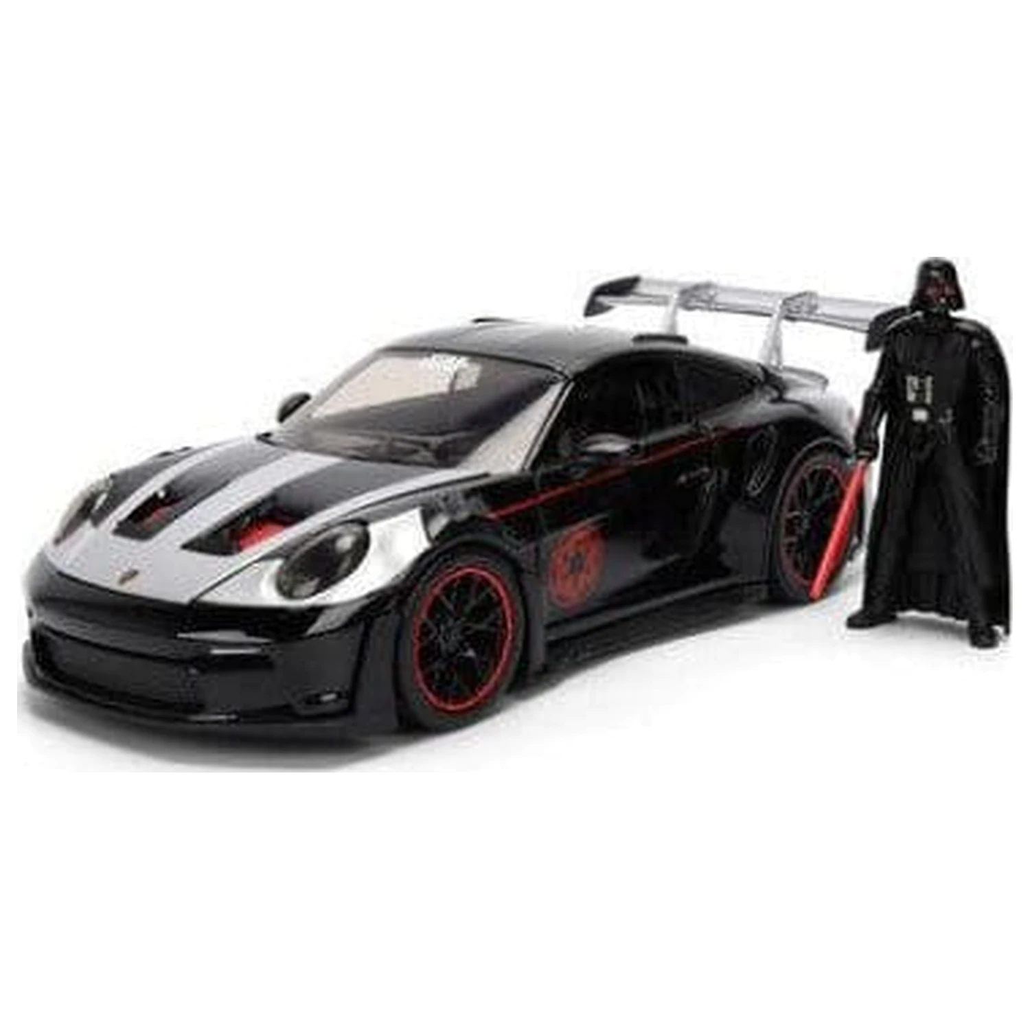Star Wars odliatkový model 1:24 Darth Vader Porsche 911 produktová fotografia