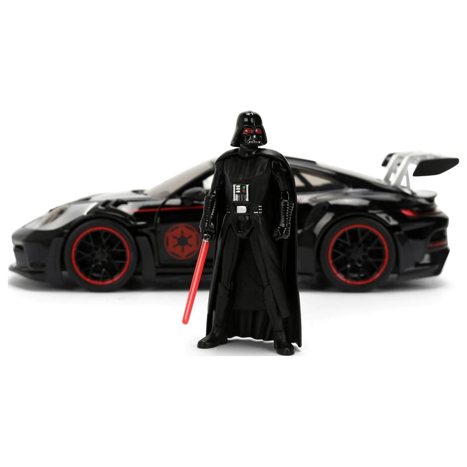 Star Wars odliatkový model 1:24 Darth Vader Porsche 911 produktová fotografia
