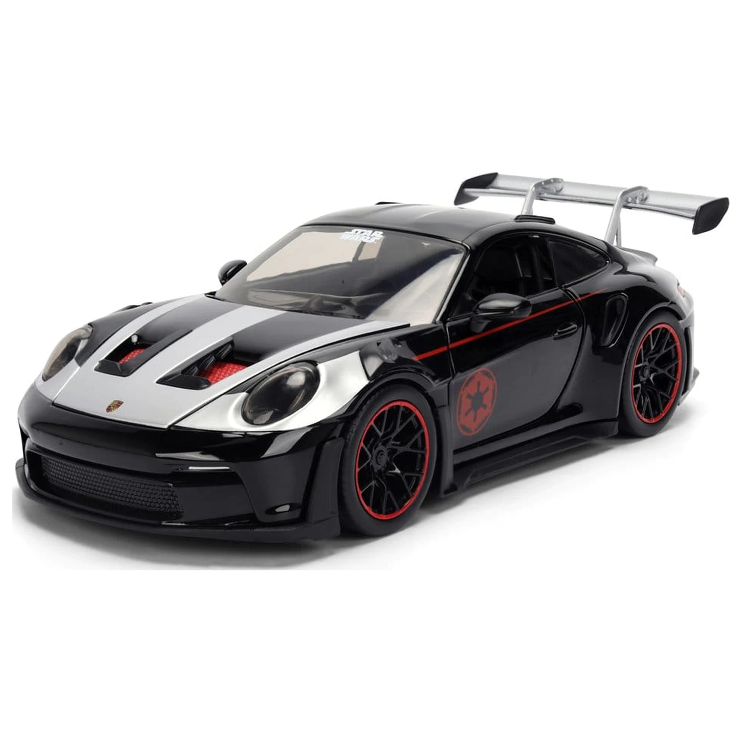 Star Wars odliatkový model 1:24 Darth Vader Porsche 911 produktová fotografia