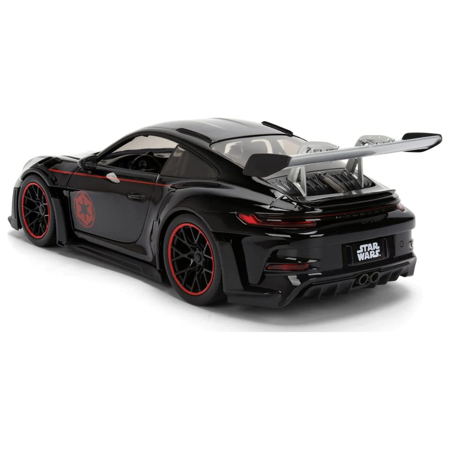 Star Wars odliatkový model 1:24 Darth Vader Porsche 911 produktová fotografia