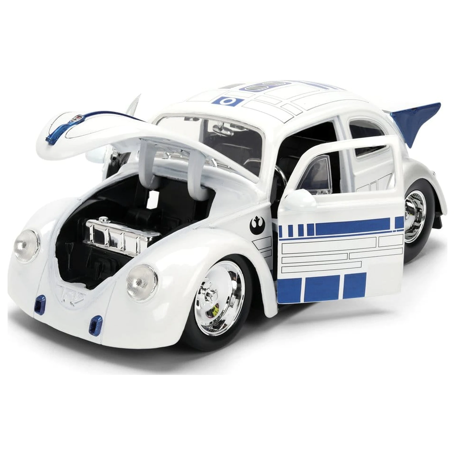 Star Wars Kovový model 1:24 R2-D2 1959 VW Drag Beetle produktová fotografia