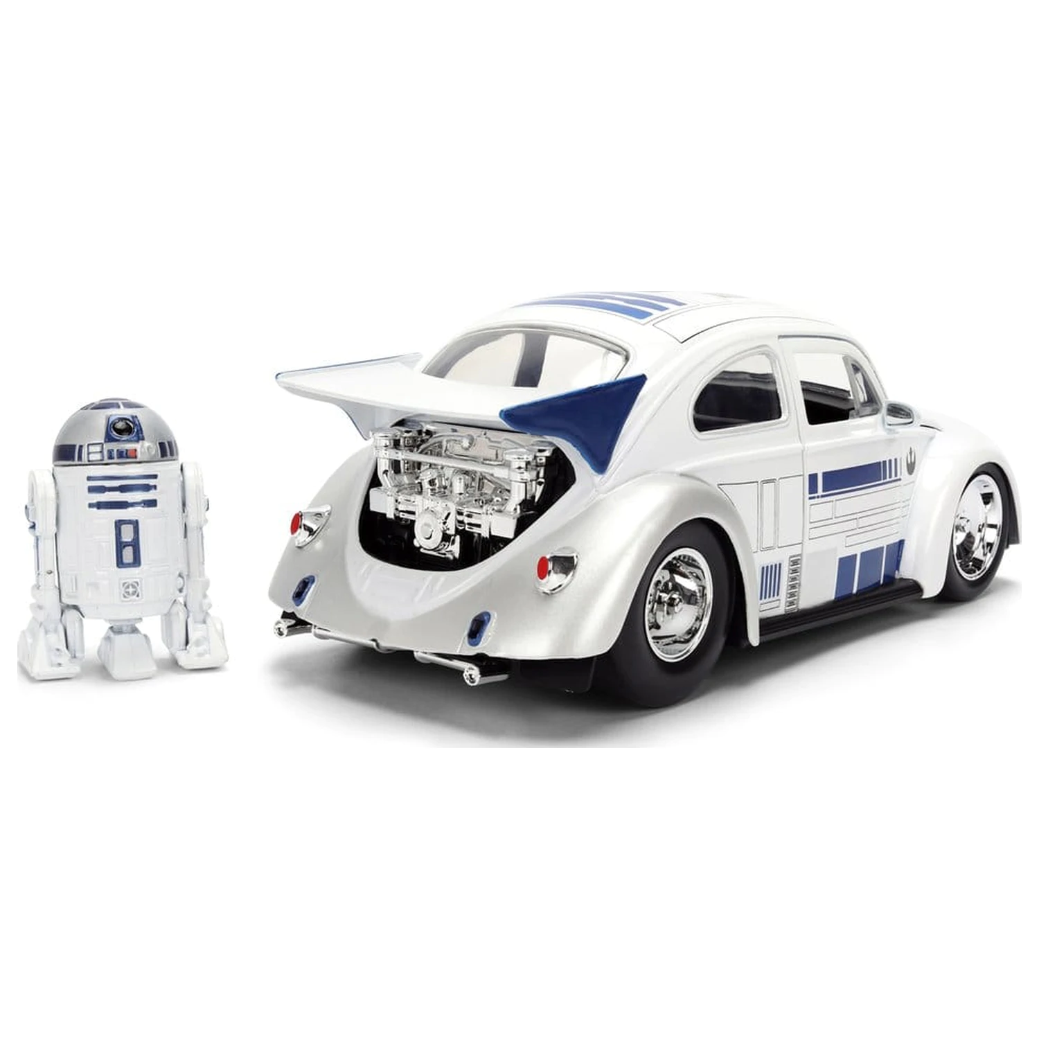 Star Wars Kovový model 1:24 R2-D2 1959 VW Drag Beetle produktová fotografia