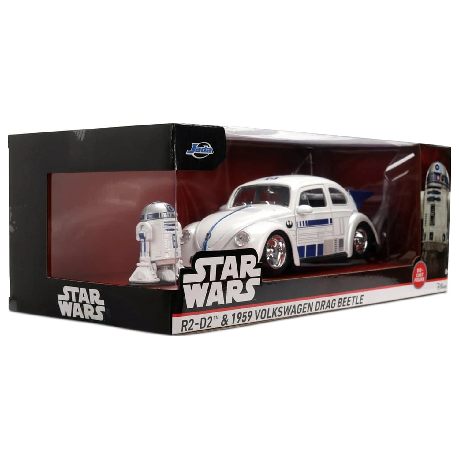 Star Wars Kovový model 1:24 R2-D2 1959 VW Drag Beetle produktová fotografia
