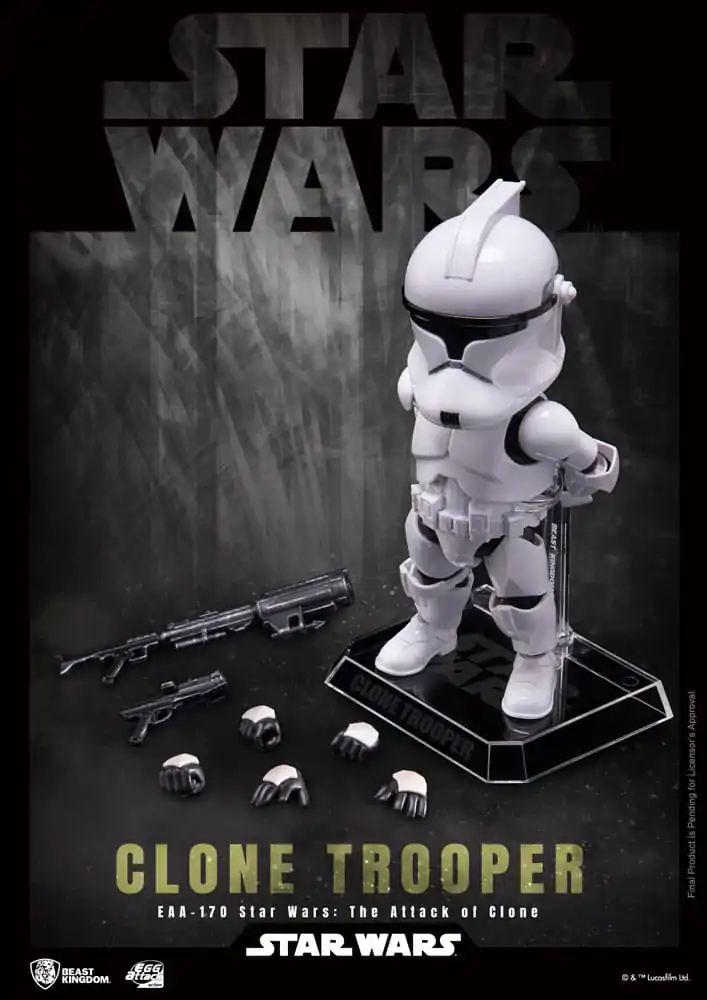 Star Wars Egg Attack Akčná figúrka Clone Trooper 16 cm produktová fotografia