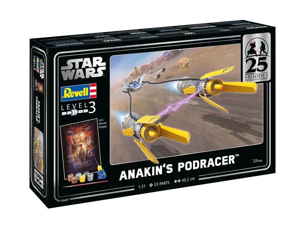 Star Wars Epizóda I Modellkészlet ajándékcsomag 1/31 Anakin's Podracer 40 cm termékfotó