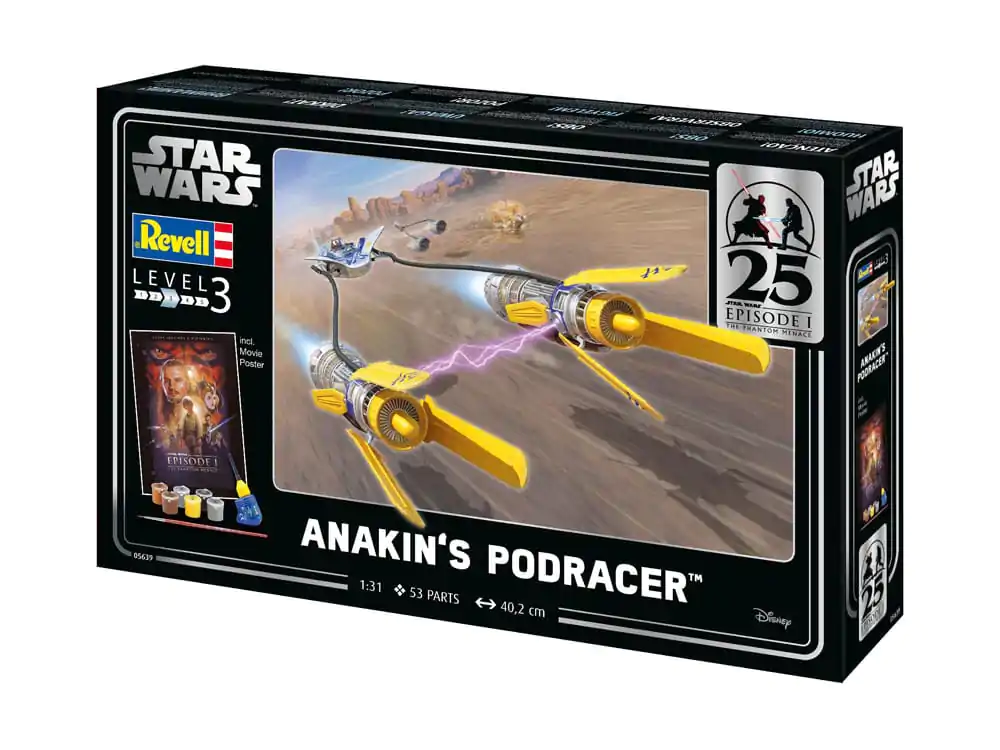 Star Wars Epizóda I Modellkészlet ajándékcsomag 1/31 Anakin's Podracer 40 cm termékfotó