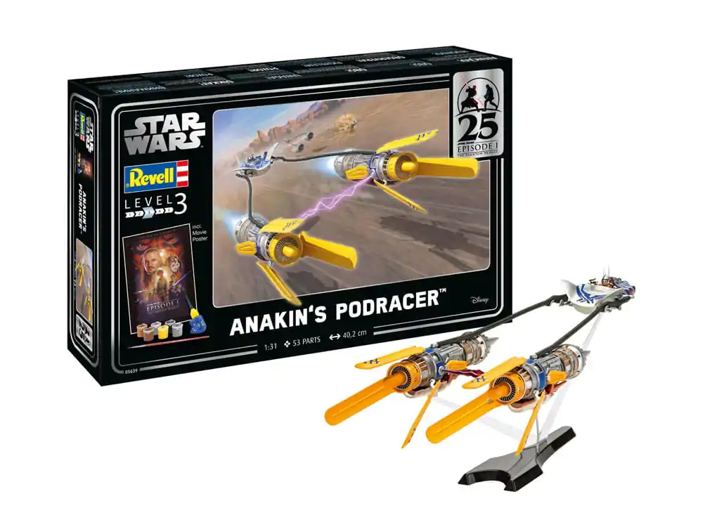 Star Wars Epizóda I Modellkészlet ajándékcsomag 1/31 Anakin's Podracer 40 cm termékfotó