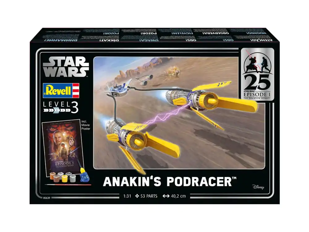 Star Wars Epizóda I Modellkészlet ajándékcsomag 1/31 Anakin's Podracer 40 cm termékfotó