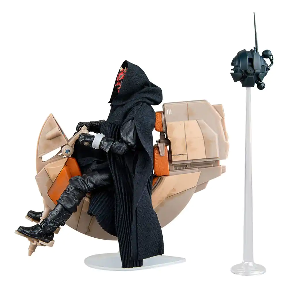 Star Wars Episode I Black Series Vozidlo s akčnou figúrkou Darth Maul & Sith Speeder SDCC 2024 produktová fotografia