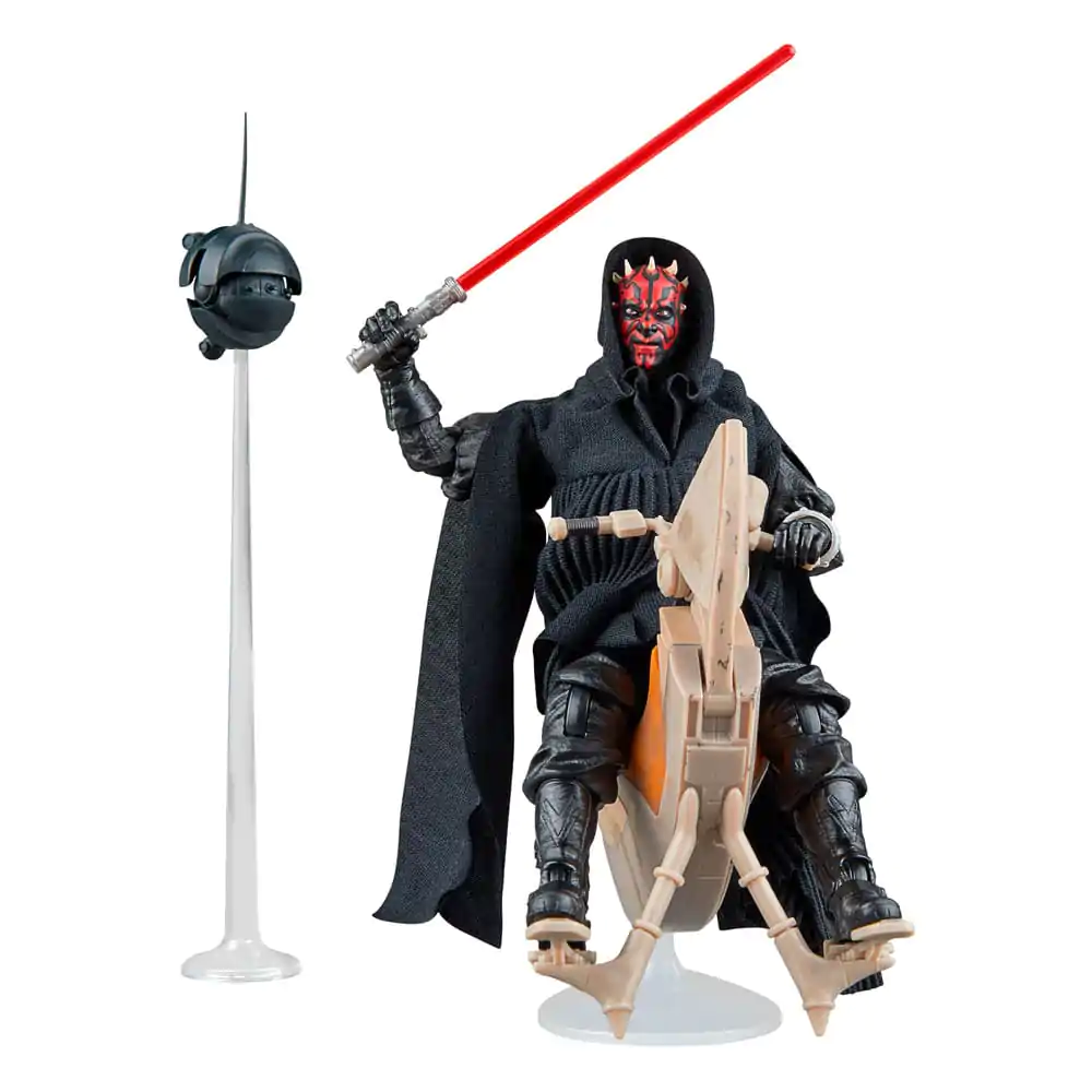 Star Wars Episode I Black Series Vozidlo s akčnou figúrkou Darth Maul & Sith Speeder SDCC 2024 produktová fotografia