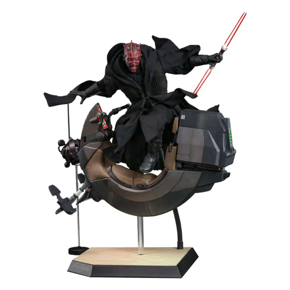 Star Wars Episode I Movie Masterpiece Akčná figúrka 1/6 Darth Maul so Sith Speeder 29 cm termékfotó