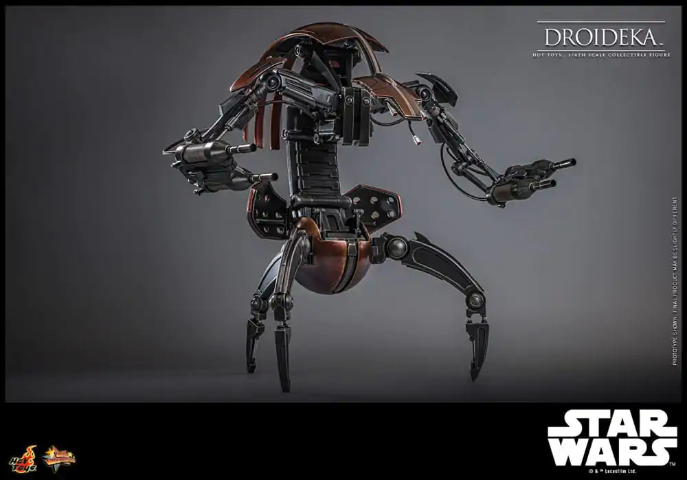 Star Wars Episode I Movie Masterpiece Akčná figúrka 1/6 Droideka 27 cm termékfotó