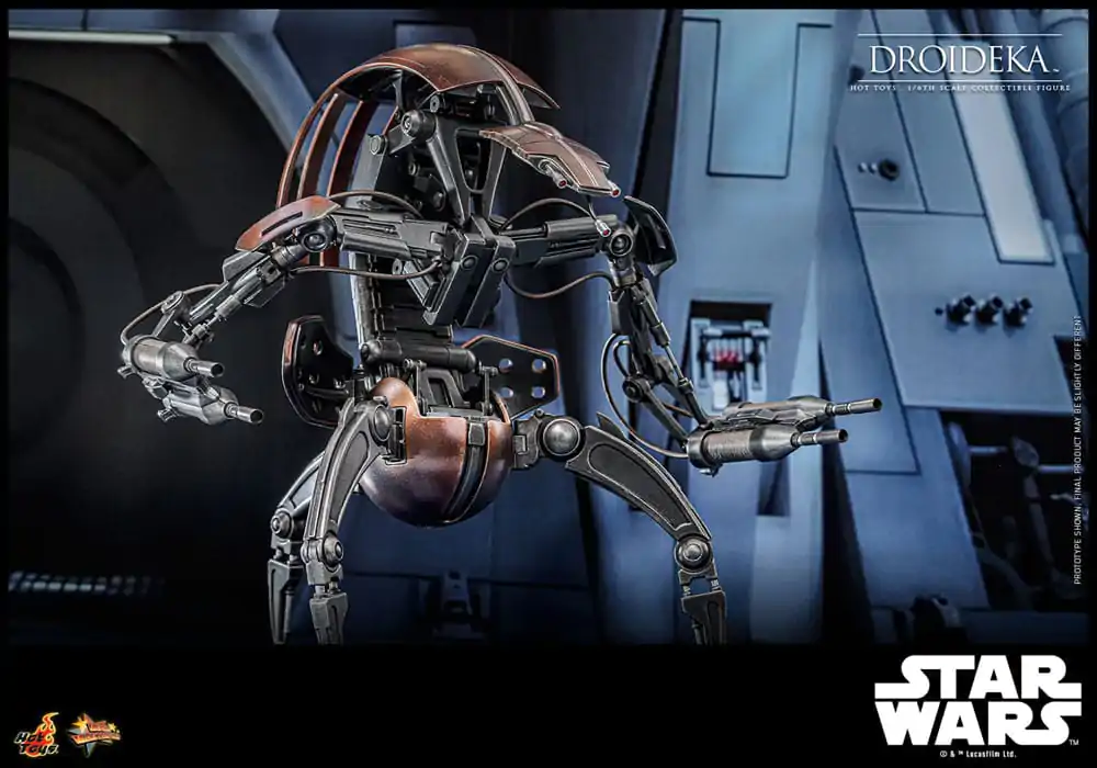 Star Wars Episode I Movie Masterpiece Akčná figúrka 1/6 Droideka 27 cm termékfotó