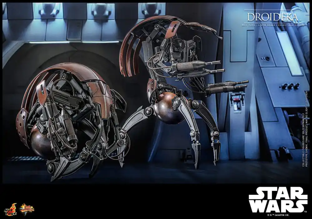 Star Wars Episode I Movie Masterpiece Akčná figúrka 1/6 Droideka 27 cm termékfotó