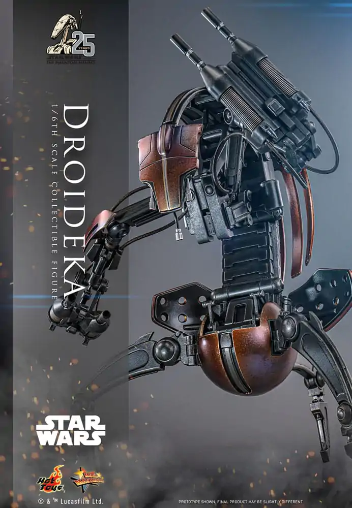 Star Wars Episode I Movie Masterpiece Akčná figúrka 1/6 Droideka 27 cm termékfotó