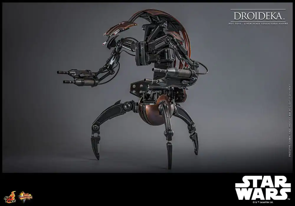 Star Wars Episode I Movie Masterpiece Akčná figúrka 1/6 Droideka 27 cm termékfotó