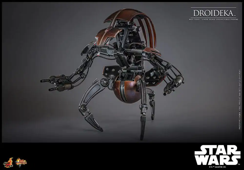 Star Wars Episode I Movie Masterpiece Akčná figúrka 1/6 Droideka 27 cm termékfotó