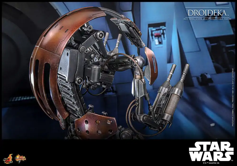 Star Wars Episode I Movie Masterpiece Akčná figúrka 1/6 Droideka 27 cm termékfotó