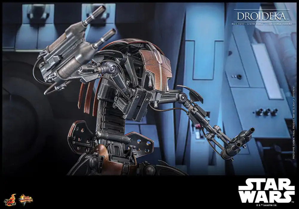 Star Wars Episode I Movie Masterpiece Akčná figúrka 1/6 Droideka 27 cm termékfotó