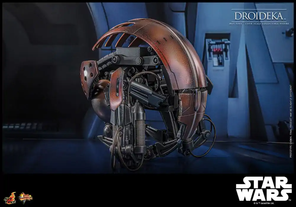 Star Wars Episode I Movie Masterpiece Akčná figúrka 1/6 Droideka 27 cm termékfotó