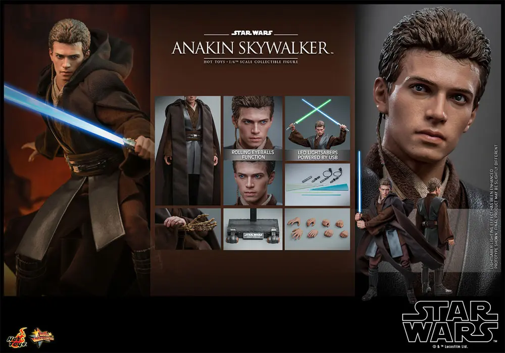 Star Wars: Episode II Akčná figúrka 1/6 Anakin Skywalker 31 cm termékfotó