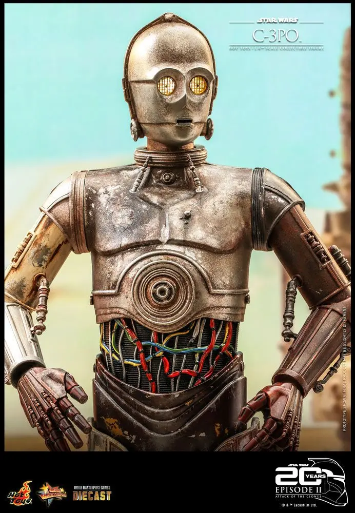 Star Wars: Epizóda II Akčná figúrka 1/6 C-3PO 29 cm produktová fotografia