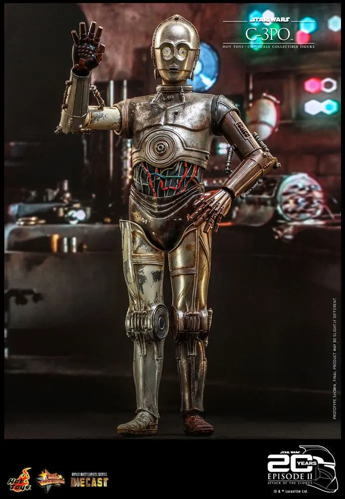 Star Wars: Epizóda II Akčná figúrka 1/6 C-3PO 29 cm produktová fotografia
