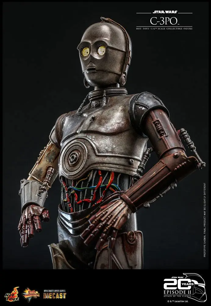 Star Wars: Epizóda II Akčná figúrka 1/6 C-3PO 29 cm produktová fotografia