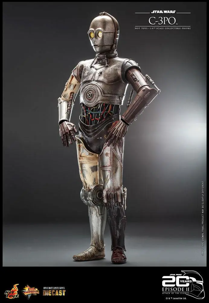 Star Wars: Epizóda II Akčná figúrka 1/6 C-3PO 29 cm produktová fotografia