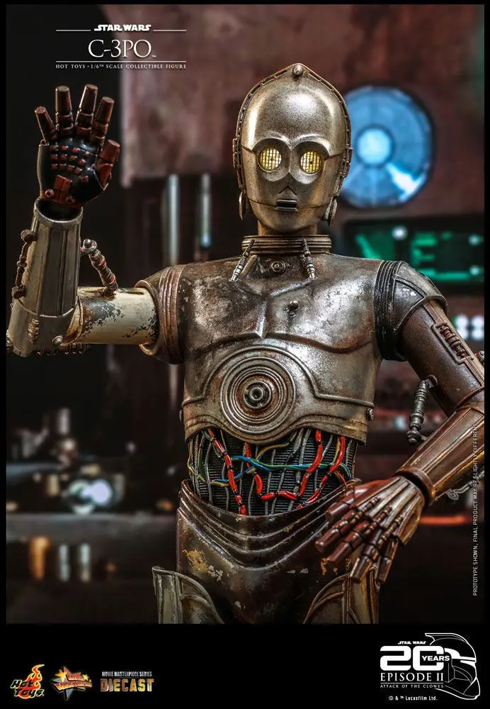 Star Wars: Epizóda II Akčná figúrka 1/6 C-3PO 29 cm produktová fotografia