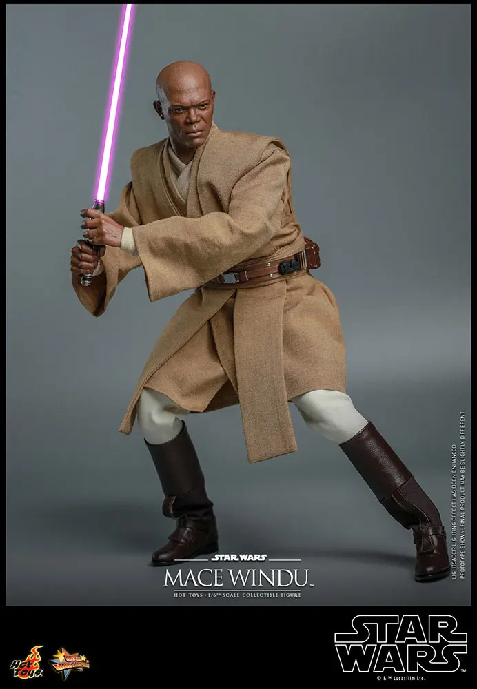 Star Wars: Episode II Akčná figúrka 1/6 Mace Windu 32 cm produktová fotografia