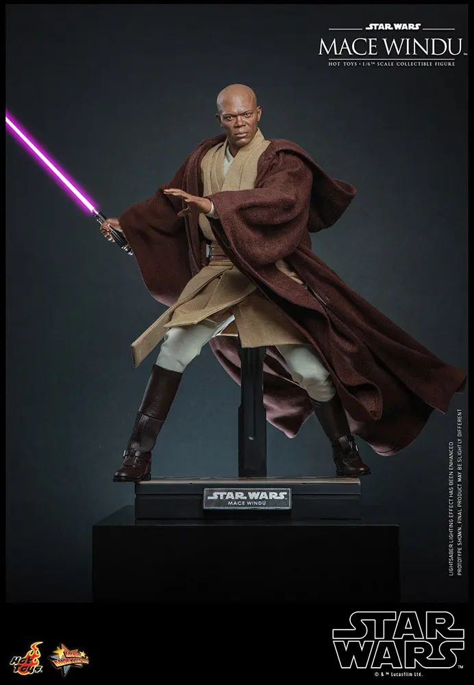 Star Wars: Episode II Akčná figúrka 1/6 Mace Windu 32 cm produktová fotografia