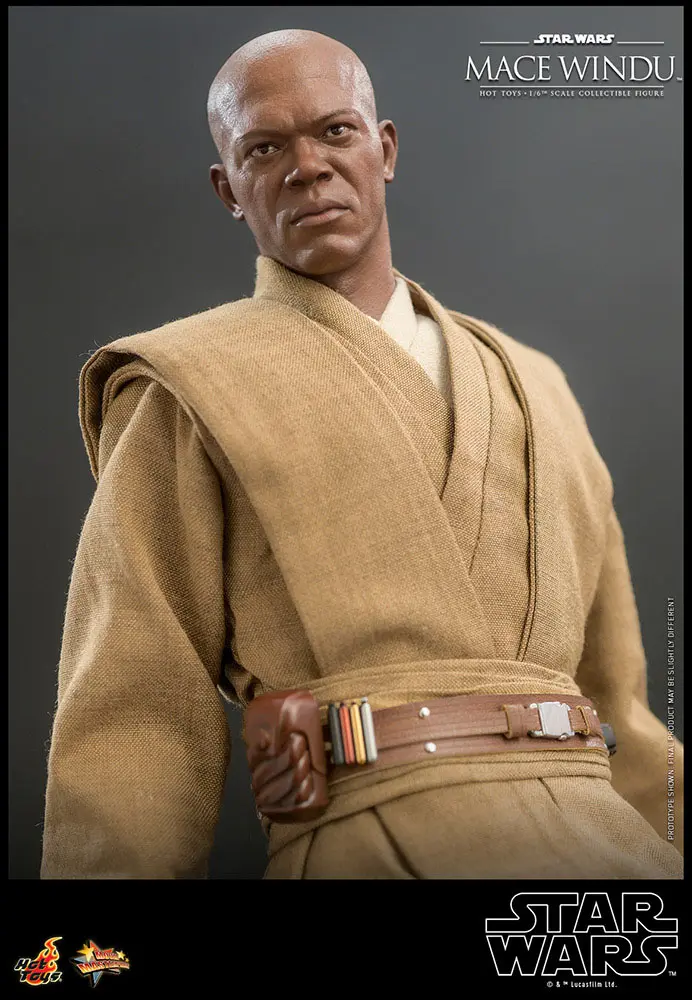 Star Wars: Episode II Akčná figúrka 1/6 Mace Windu 32 cm produktová fotografia