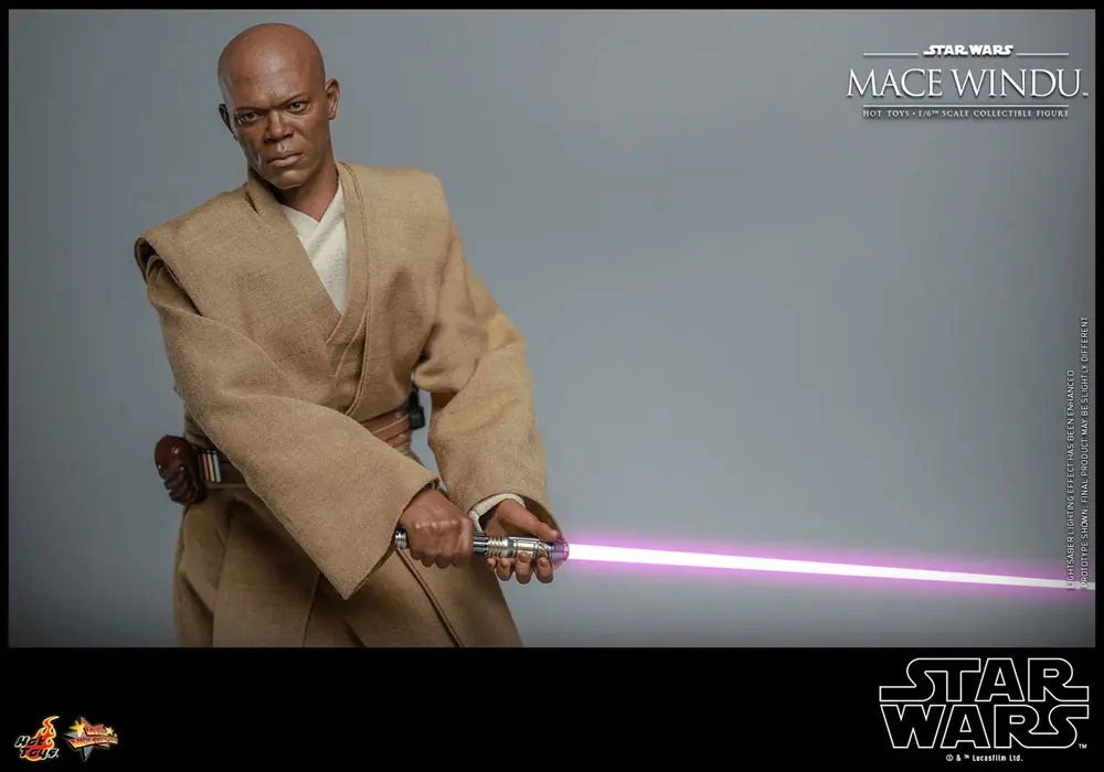 Star Wars: Episode II Akčná figúrka 1/6 Mace Windu 32 cm produktová fotografia