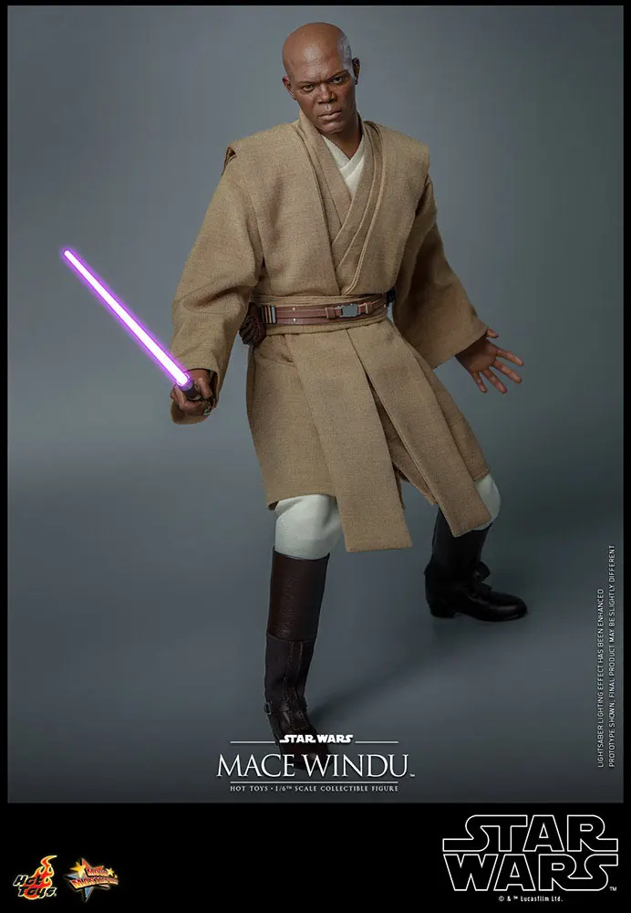 Star Wars: Episode II Akčná figúrka 1/6 Mace Windu 32 cm produktová fotografia