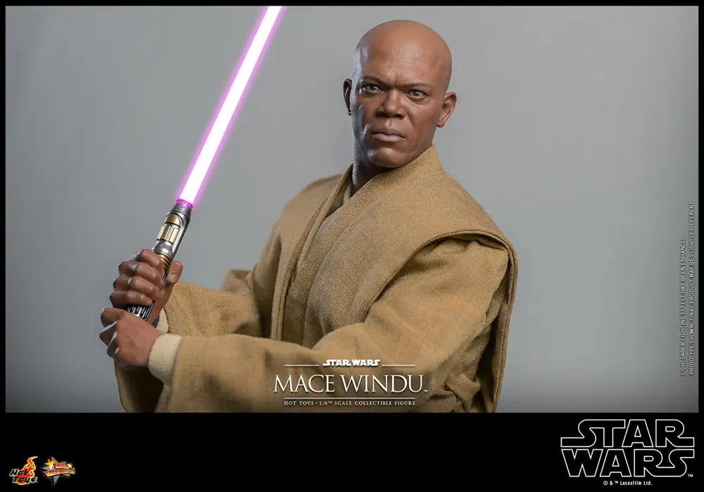 Star Wars: Episode II Akčná figúrka 1/6 Mace Windu 32 cm produktová fotografia