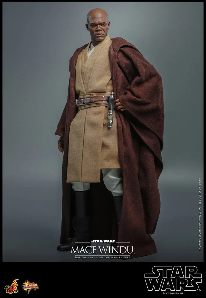 Star Wars: Episode II Akčná figúrka 1/6 Mace Windu 32 cm produktová fotografia