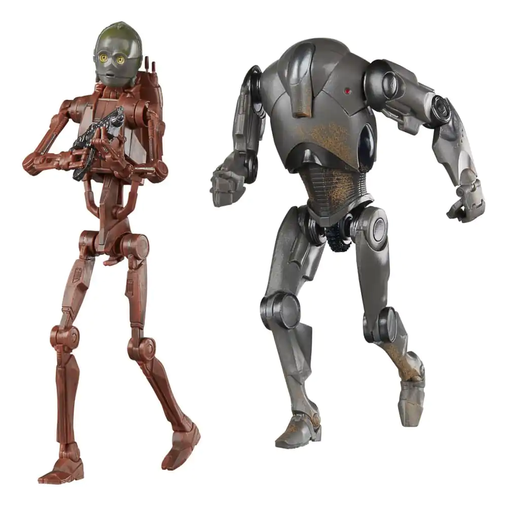 Star Wars Epizóda II Black Series Akčné figúrky 2-balenie C-3PO (B1 Battle Droid Body) & Super Battle Droid 15 cm produktová fotografia