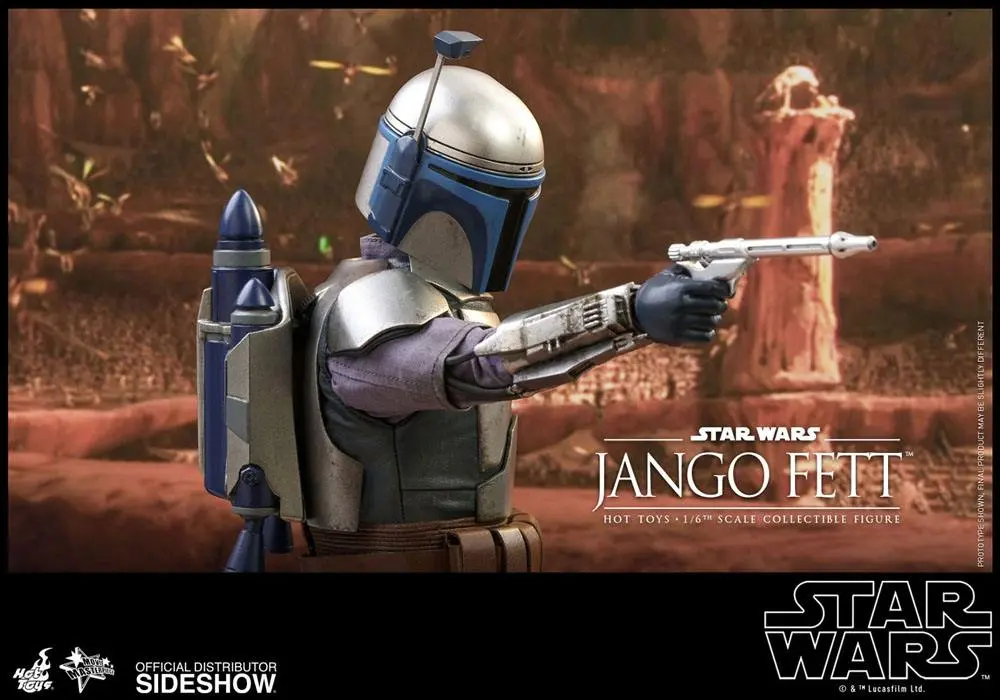 Star Wars Episode II Movie Masterpiece Akčná Figúrka 1/6 Jango Fett 30 cm produktová fotografia