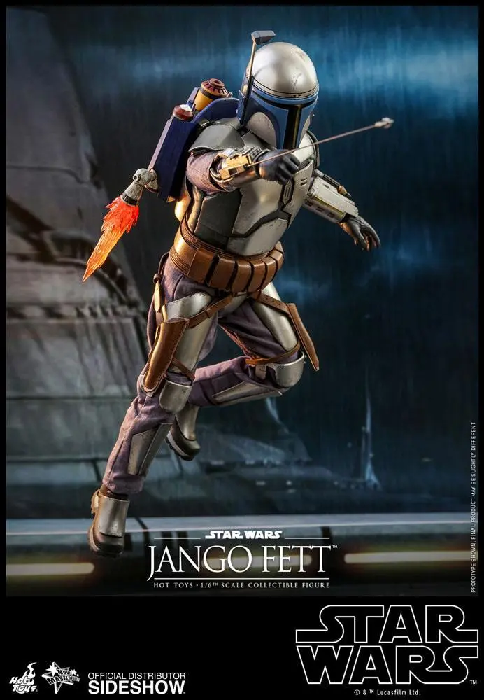 Star Wars Episode II Movie Masterpiece Akčná Figúrka 1/6 Jango Fett 30 cm produktová fotografia