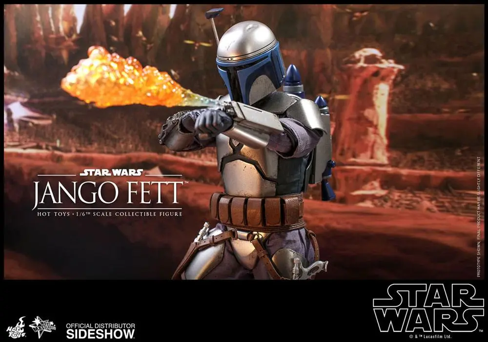 Star Wars Episode II Movie Masterpiece Akčná Figúrka 1/6 Jango Fett 30 cm produktová fotografia