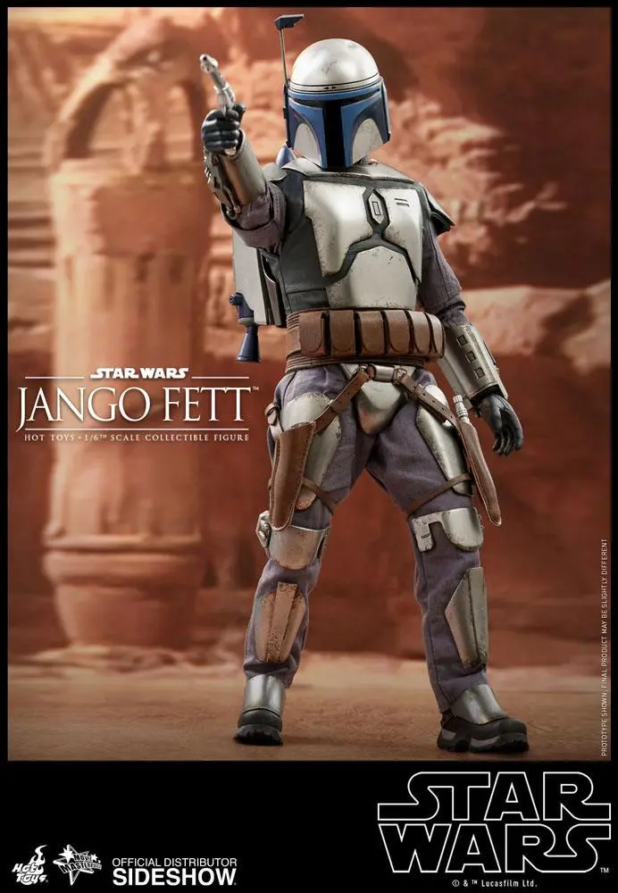 Star Wars Episode II Movie Masterpiece Akčná Figúrka 1/6 Jango Fett 30 cm produktová fotografia