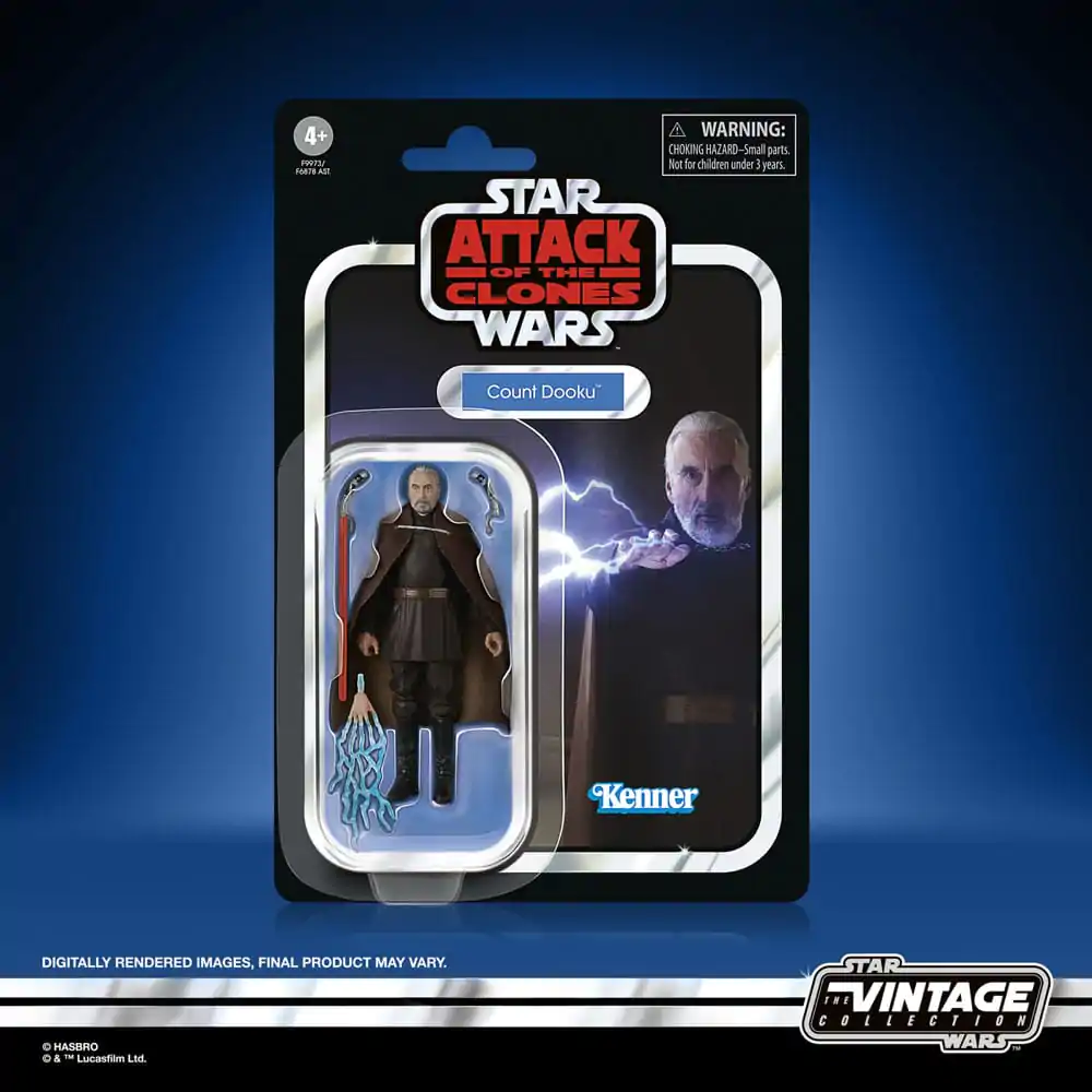 Star Wars Episode II Vintage Collection akčná figúrka Count Dooku 10 cm termékfotó