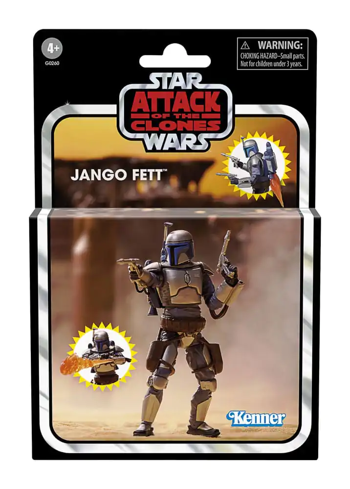 Star Wars Epizóda II Vintage Collection akčná figúrka Jango Fett 10 cm termékfotó