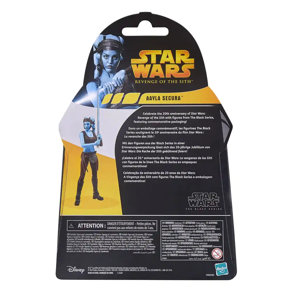 Star Wars Episode III Black Series Akčná figúrka 20th Anniversary Aayla Secura 15 cm produktová fotografia