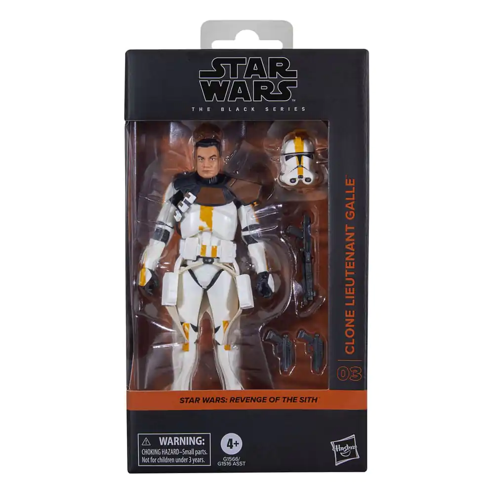 Star Wars Episode III Black Series Akčná figúrka Clone Lieutenant Galle 15 cm produktová fotografia