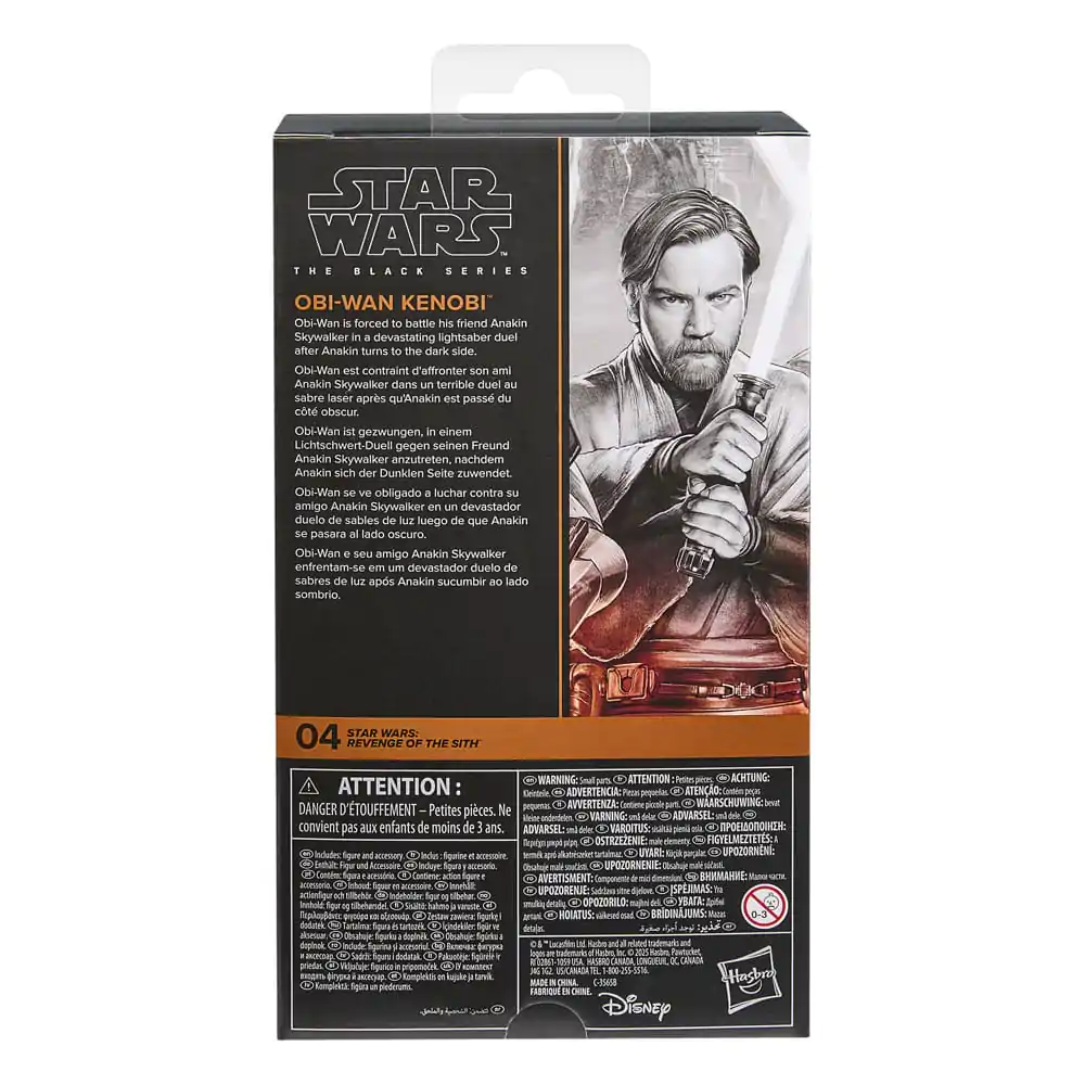 Star Wars Episode III Black Series akčná figúrka Obi-Wan Kenobi 15 cm produktová fotografia