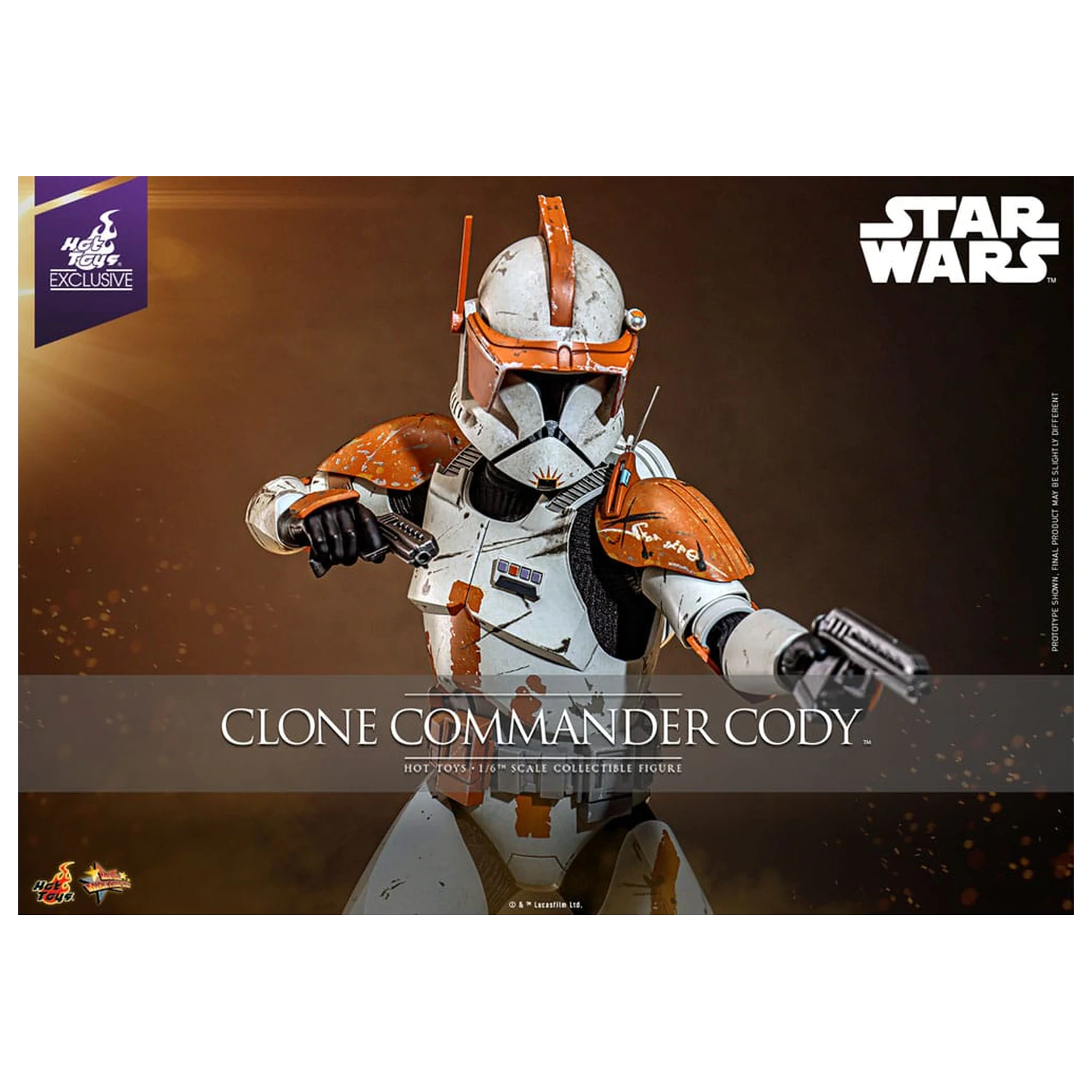 Star Wars: Episode III - Revenge of the Sith akčná figúrka 1/6 Clone Commander Cody 30 cm produktová fotografia