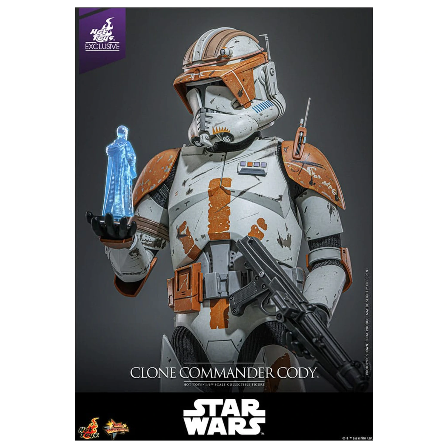 Star Wars: Episode III - Revenge of the Sith akčná figúrka 1/6 Clone Commander Cody 30 cm produktová fotografia