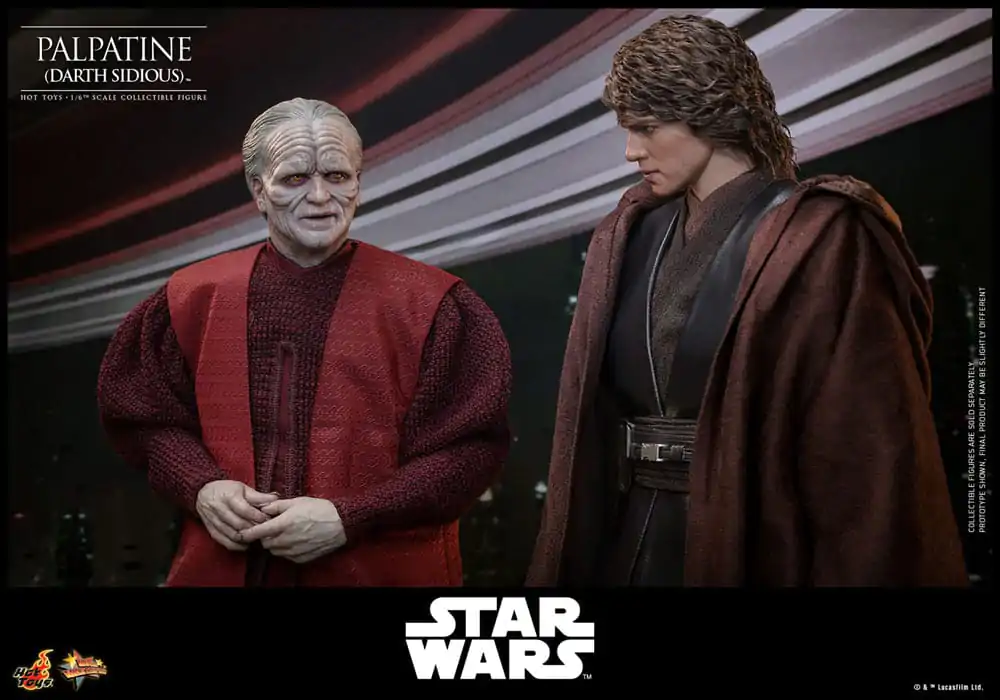 Star Wars: Epizóda III - Pomsta Sithov Akčná figúrka 1/6 Palpatine (Darth Sidious) 29 cm produktová fotografia